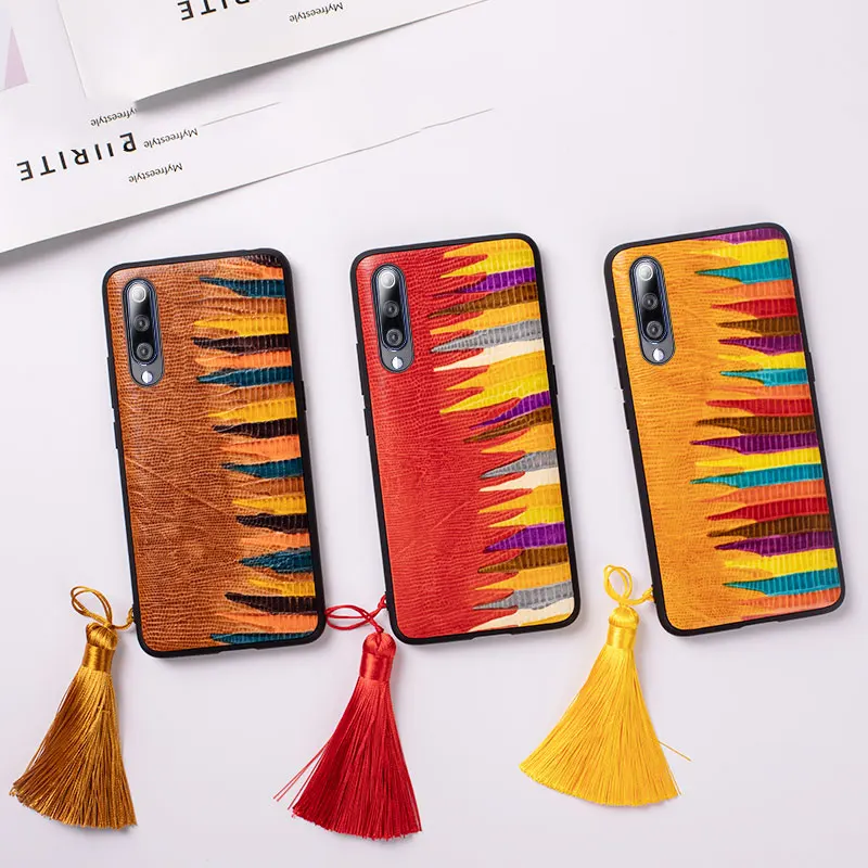 

Cowhide Phone Case For Xiaomi 8 9 se 9T A1 A2 A3 lite Poco F1 Y3 Max 3 Mix 2s 3 Colorful Painted For Redmi Note 5 6 7 7a 8 Pro