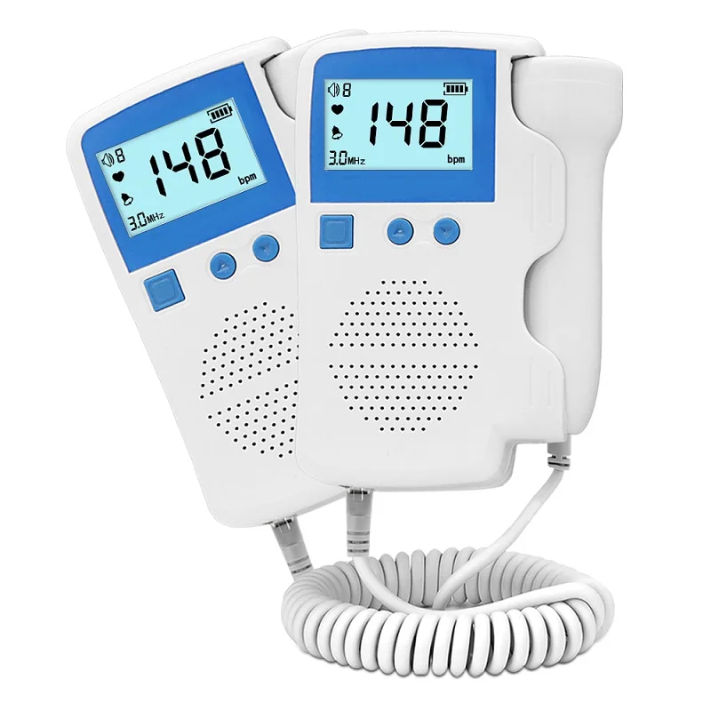 

3.0MHz Ultrasound Doppler Fetal Heart Rate Monitor For Pregnancy Baby Sound Heartbeat Sonoline B Stethoscope No Radiation