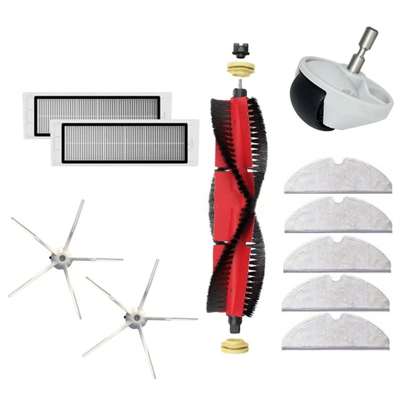 

for XiaoMi Roborock S5 Max S55 S6 S60 Pure S5Max Vacuum Accessories Mop Cloth HEPA Filter Main Brush Side Brush Parts