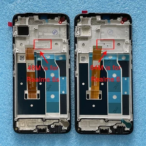 6.5" Original Axisinter For Oppo Realme 6 RMX2001 LCD Display
Screen+Touch Panel Digitizer Frame For Oppo Realme 6s RMX2002