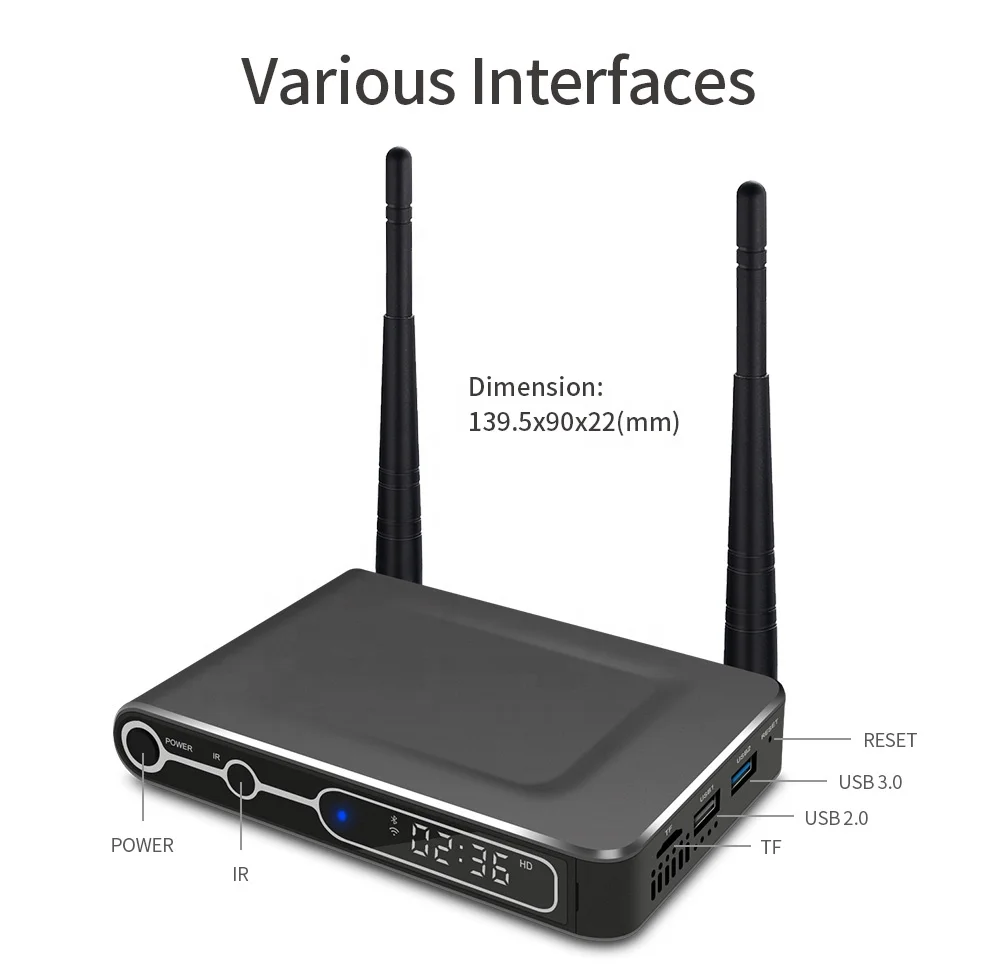 Заводская цена S922X четырехъядерный Android 2 4G &amp 5G wifi телеприставка 4K tv box 8k 64 бит 4 ГБ