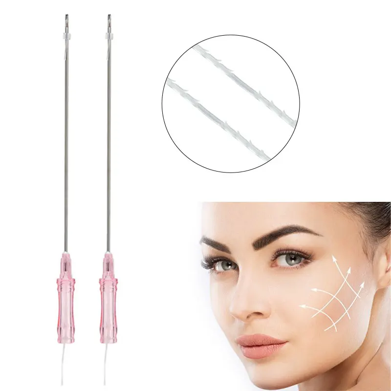 

20pcs/Bag Korea face-lift Mono tornado Screw 3d 4d cog barbed suture hilos tensores wire fact lift Pdo Pcl Plla thread
