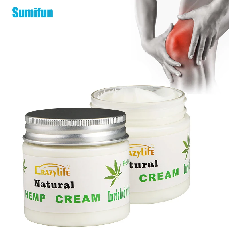 

60g 1Pcs Herbal Extract Analgesia Balm Cream Lumbar Knee Neck Body Pain Balm Ointment Refreshing Cream Muscle Massage Plaster