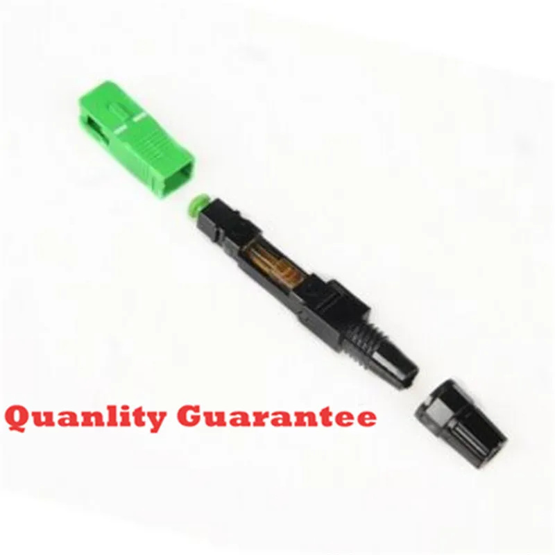 100 шт. SC APC Быстрый коннектор охватываемый холодный волоконный для сети FTTH FTTB