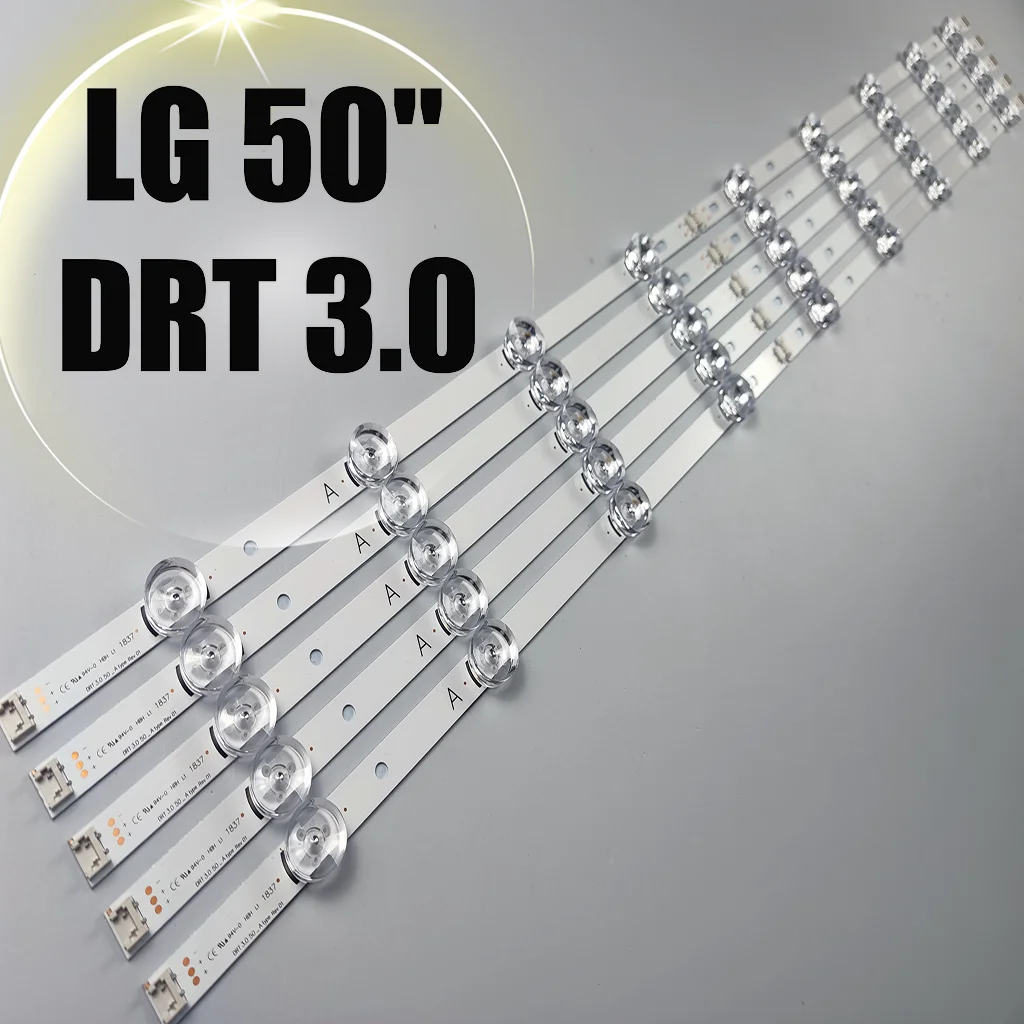 

10pcs/set New LED Strip Innotek Drt 3.0 50" For LG 50LB5610 50LB650V 50LB653V 50LF5800 6916L-1978A 1779A 1982A 1983A 1735A 1736A