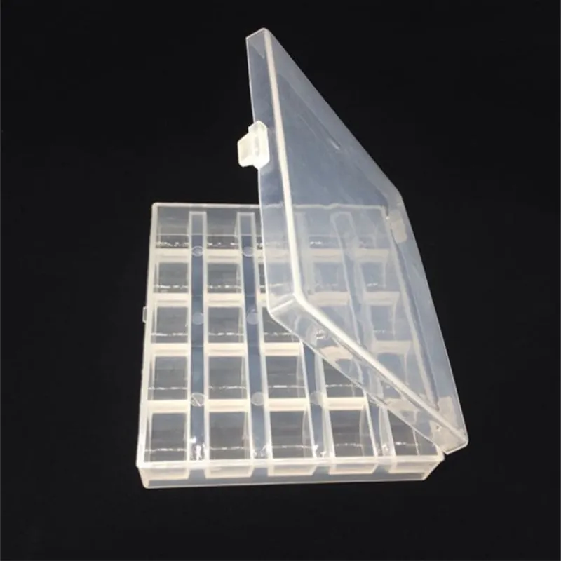 25 слотов Пустой Катушки коробка катушек швейная машина бобины чехол Чехлы уютное