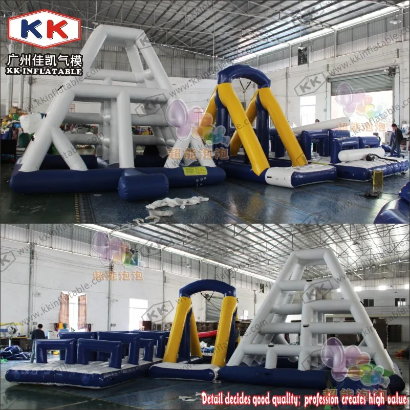 Изготовленный На Заказ надувной коммерческий плавающий аквапарк парк океана