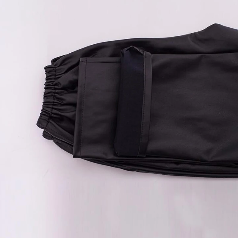 Зимние рабочие брюки из ПУ водонепроницаемые маслостойкие кожаные