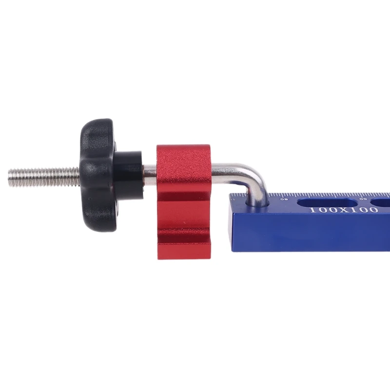 

90 Degree L-Shaped Splicing Board Positioning Plate Fixing Clip Carpenter Ruler U7EA