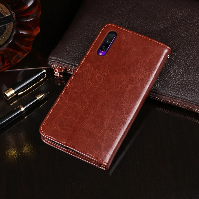 Фото Чехол для Huawei Y9s откидной кошелек деловая кожа Fundas чехол телефона с отделением
