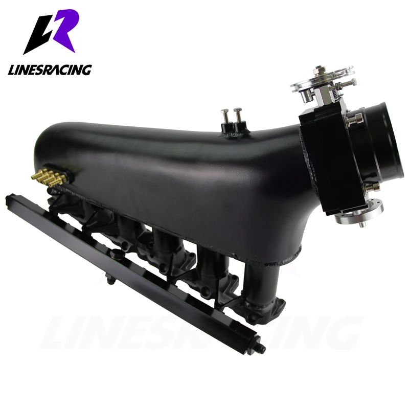 Новый Впускной коллектор пленум + Универсальный корпус дроссельной заслонки VQ35TPS