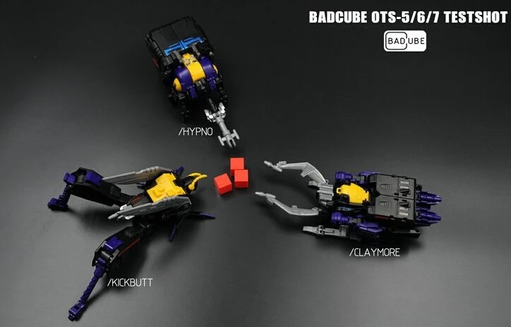 New BadCube Toy Transforming Toys BC OTS-05/06/07 Testshot Insecticons In Stock | Игрушки и хобби