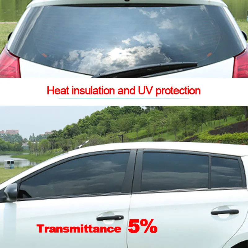 Тонированная пленка для окна автомобиля набор УФ защита наклейка дневной