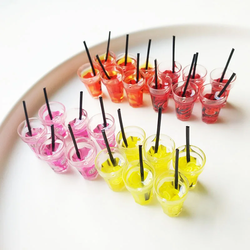 

Аксессуары «сделай сам», Миниатюрные аксессуары для кукольного дома и еды, мини-чашка для молока и чая, аксессуары серьги "СОЛОМА"