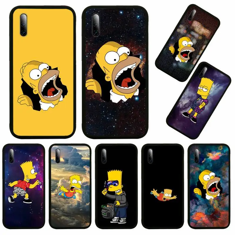 

Cartoon Homer J-SImPsoN S-Simpsoning Phone Case Huawei Nova 2 3 4 5 7 I T Plus E Pro Se Y5 Y6 Y7 Y8 Y9 Y10 P Plus Prime 2018 S