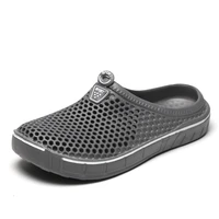 2020new summer men sandals fashion hollow out breathable outdoor beach sandals flip flops eva massage slippers garden shoes