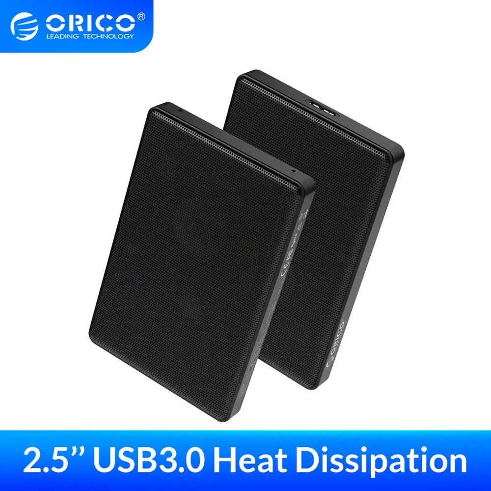 Чехол для жесткого диска ORICO 2 5 дюйма USB 3 0 SATA полностью Сетчатый внешний корпус
