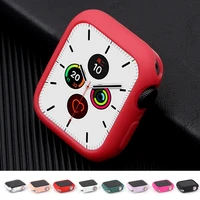 cover for apple watch case 44mm 40mm iwatch case 42mm 38mm accessories silicone bumper protector apple watch series se 3 4 5 6