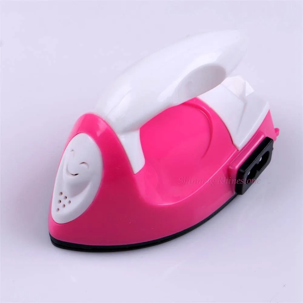 Быстро нагревается! Электрический утюг пластыри для одежды нашивки стразы