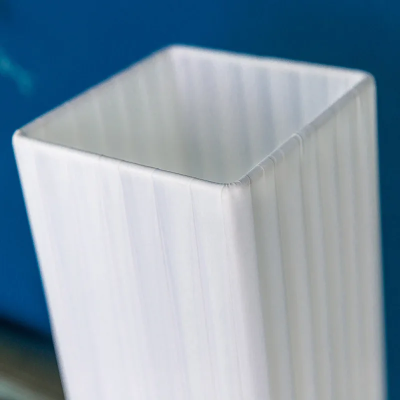 

Floor Lamps Nordic New White Fabric Stainless Steel Base Standing Lights For Living Room Bedroom Bedside Home Decor Led Lighting