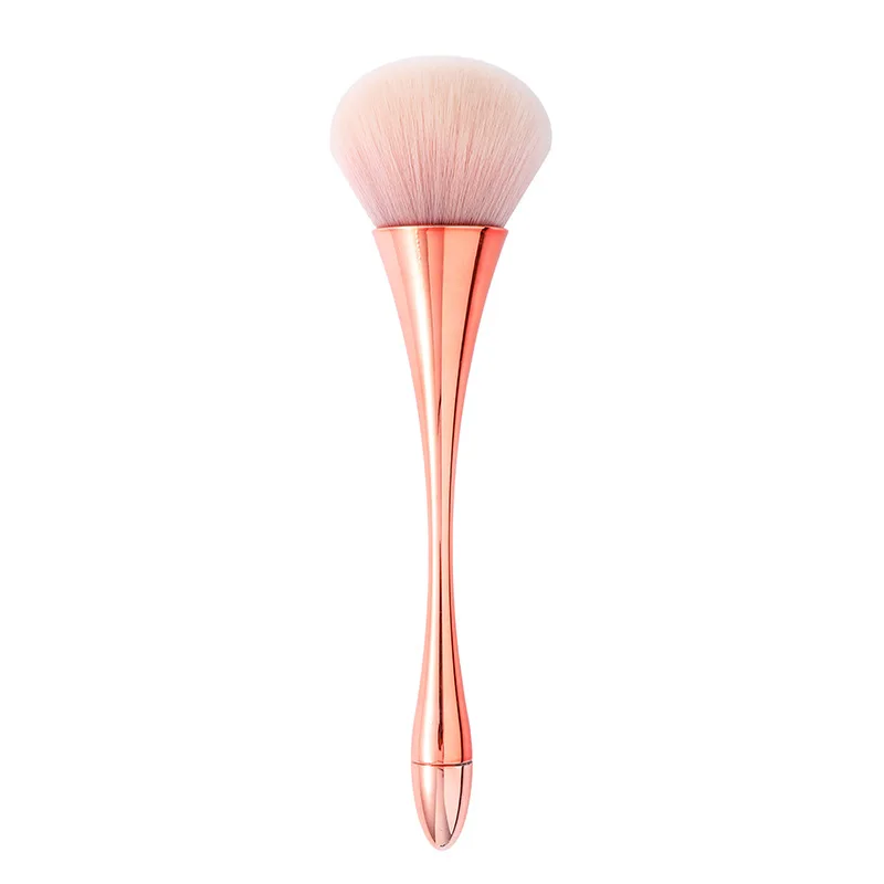 Rosegold пудра для макияжа плотного мягкого Большая кисть нанесения румян свободные