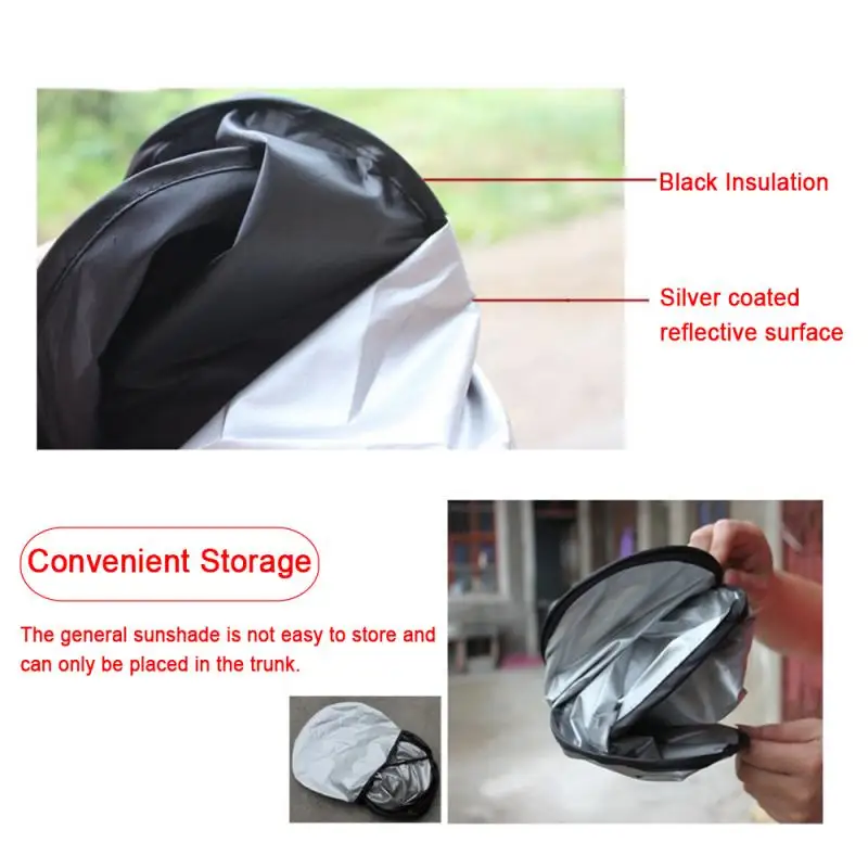 

Auto Car Front Rear Window Visor Strong Magnet Car Snow Block Cover Silver Cloth Magnetic Snow Ice Shield Windshield Sunshades