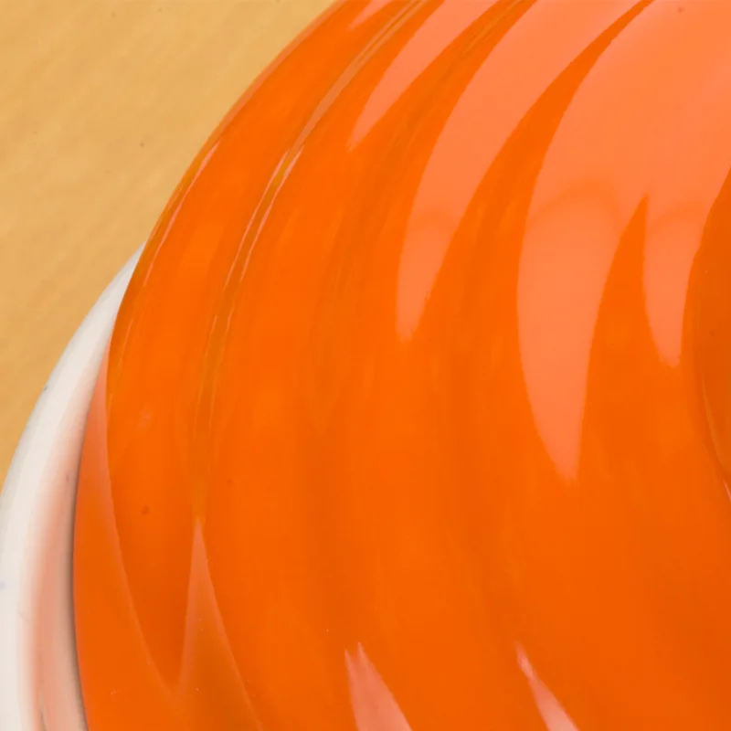 Меламиновая меламиновая оранжевая белая двухцветная миска со вкусом рамен с