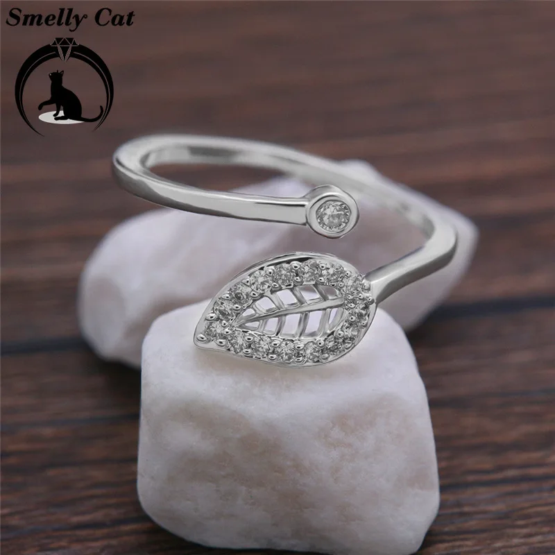 Вонючий кот женское кольцо с кристаллами Европейская и американская личность