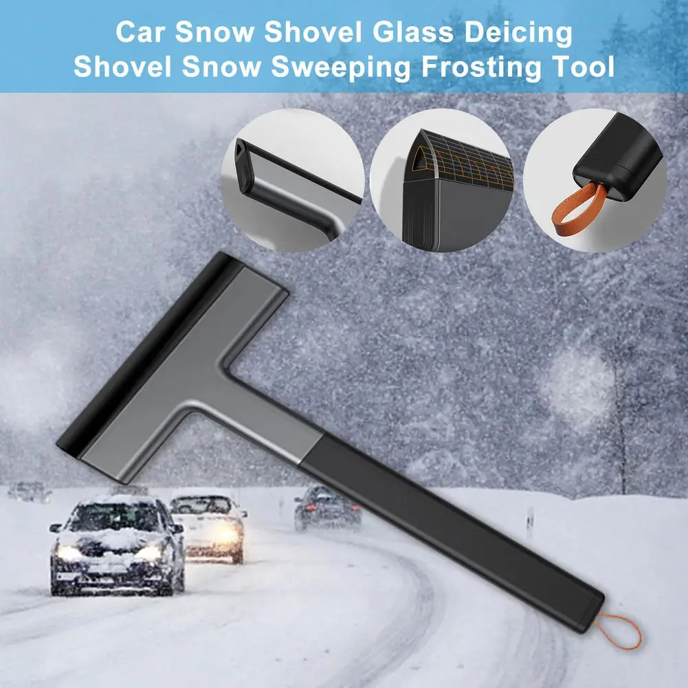 

Car Windshield Ice Scraper Snow Removal Winter Auto Glass Deicing Shovel Window Snow Cleaning Scraping Sweeping Frosting Tool