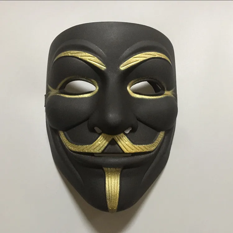1 шт./компл. маска к Хэллоуину V for Vendetta с коротким рукавом марки Bape анфас анонимная