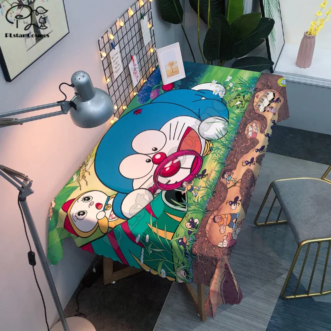 

Duo Ai Meng Tablecloth 3D printed Square/Rectangular Dust-proof Table Cover For Party Home Decor TV Covers