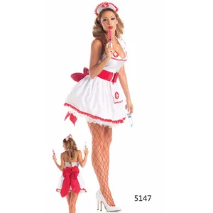 Женский сексуальный костюм медсестры, униформа врача и медсестры, флирт, костюм для Хэллоуина, женские ролевые игры