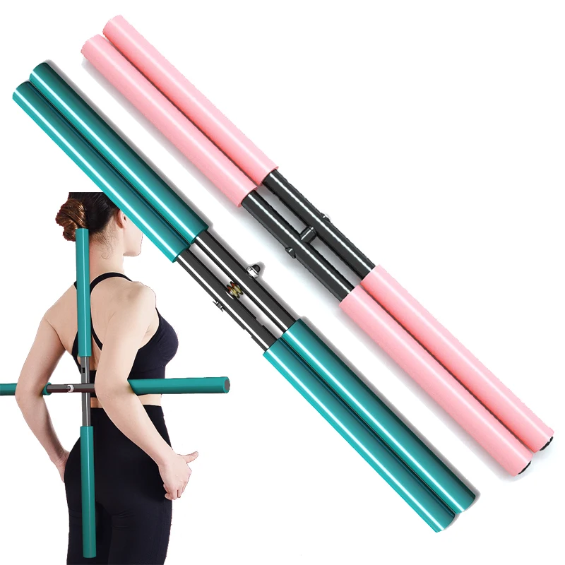 

Yoga Pole Open Shoulder Beauty Back Correction Hunchback Stick Standing Training Indoor Sports Fitness Equipment