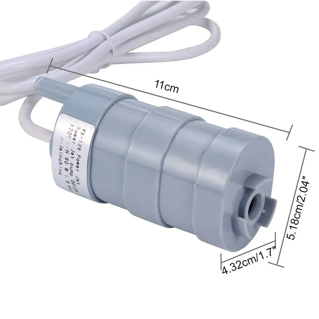 

DC 12V Submersible Water Pump Camper Motorhome High Flow Whale Pump 1500L/H 5M Garden Aquarium Pump High Quality Durable