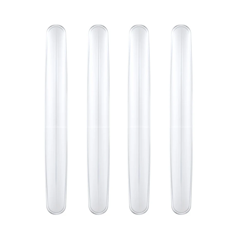 

4pcs/set Invisible Silicone Car Door Anti-collision Strip Protector Guard E7CA