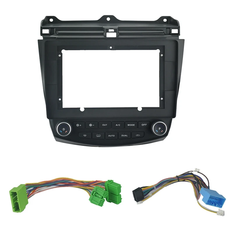

10.1 Inch Car Radio Fascia Panel Dash Car DVD Frame with Wire Harness for HONDA Accord 7Th 2003-2007