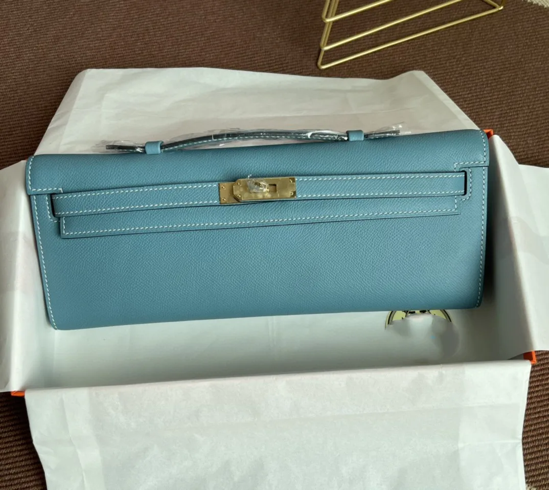 

Роскошная женская сумочка ручной работы, дизайнерский кошелек, брендовая сумка 31 см, фуксия, розовый цвет, кожа эпсома, быстрая доставка