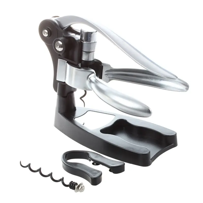 

Rabbit Red Wine Opener Tool Cork Bottle Tire Corkscrew Collar Pourer Set Gift