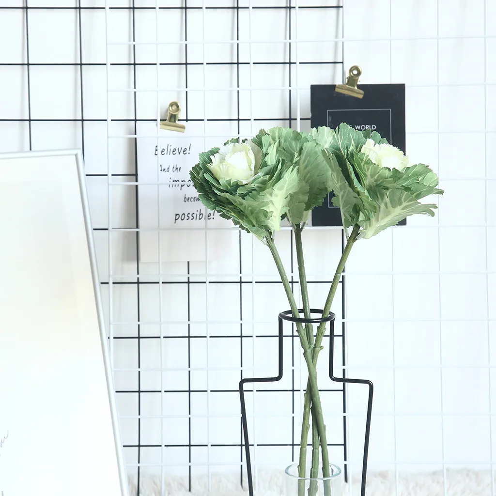 Искусственная трава 40 см цветок для дома и сада Свадебный Цветочный милый Декор