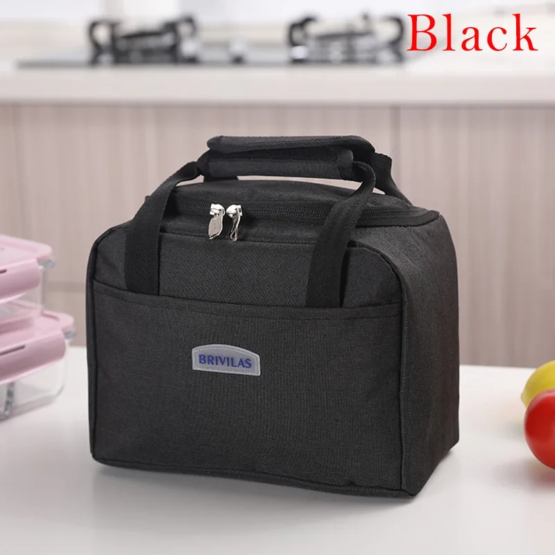 Tote Family Travel Picnic Drink Fruit Food Fresh Thermal Insulated Women Men Cooler Bento Lunch Box Bag | Багаж и сумки