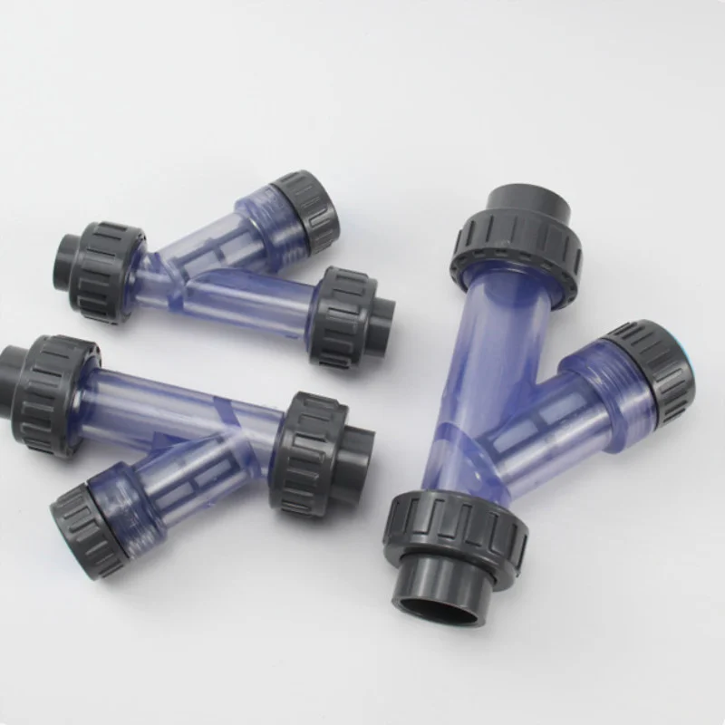 1 шт. прозрачный Y-образный фильтр из ПВХ для аквариума | Обустройство дома