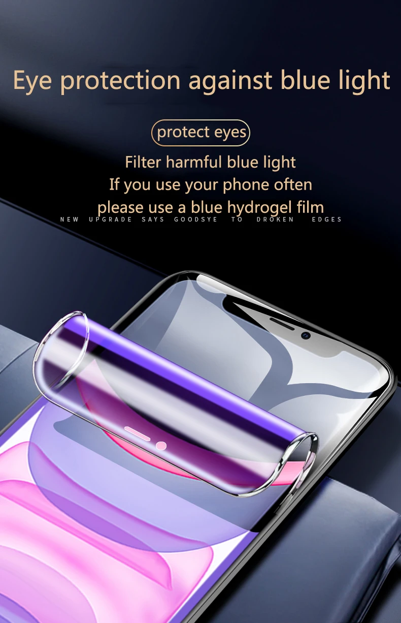 Защита экрана для OPPO Reno 3 4 Pro Z 2Z Ace 2 HD мягкая защитная Гидрогелевая пленка Realme 6Pro X50