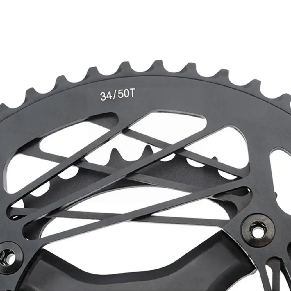 

Road Bike Crank 34/50t Double Disc Sprocket 22 Speed Parts Tooth Racing Crank Kit Plate 105 Axis Bike A Central K2z0