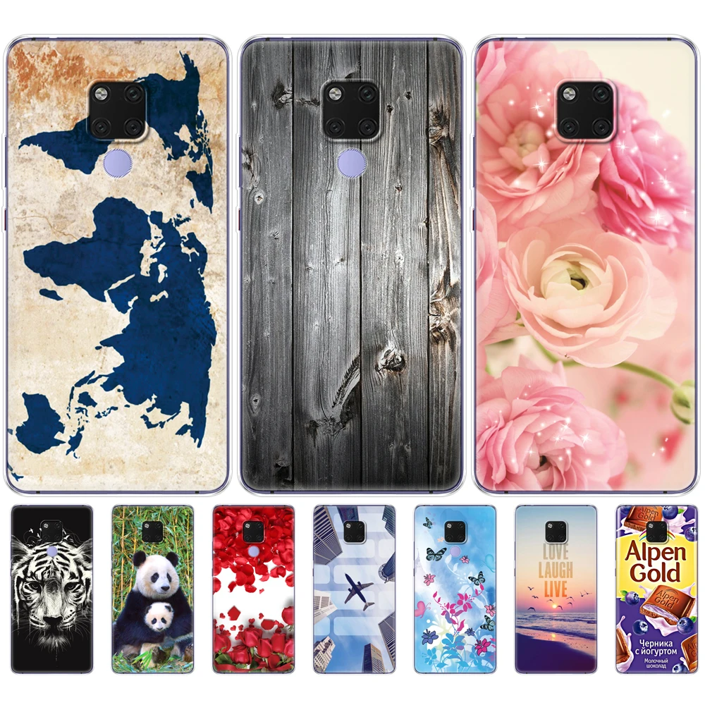Силиконовый мягкий чехол для Huawei Mate 20 pro новые чехлы телефона из тпу X оболочка mate20