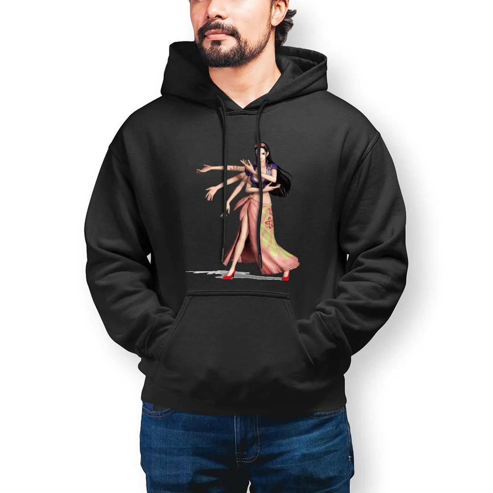 

Bandai цельный Нико Робин худи с несколькими руками манга хлопковая уличная одежда пуловер худи Осенняя стильная толстовка большого размера д...