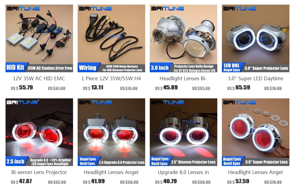 Обновление 12В 35 Вт AC HID Ксеноновые фары лампы Conversion Kit Фары H1 H3 H7 9005 9006 4300K 6000 к 8000 тонкий цифровой балласт