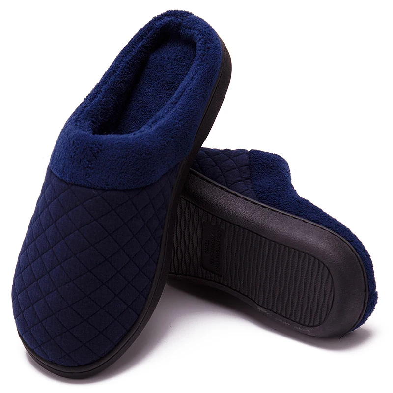 

Winter Men's Slippers Soft Warm Fur Slippers Short Plush Home Indoor Slippers Men Couple Large Size Designer Shoes