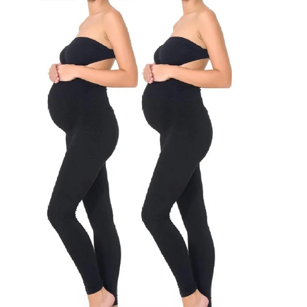 

#Maternity Leggings Pregnant Women High Waist Belly Seamless Yoga Pants Stretch Pregnancy Trousers Clothes лосины для беременных