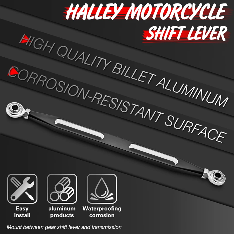 Рычаг переключения передач с ЧПУ для Harley Softail Dyna Touring Electra Road King Street Glide 1980 2018 Smok Enduro
