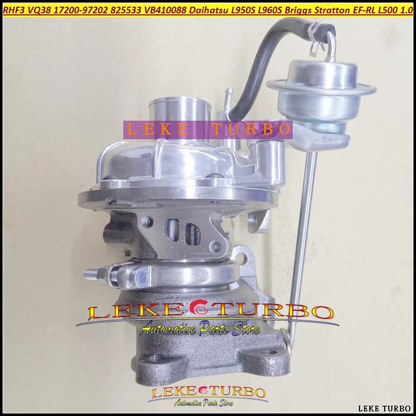 Турбокомпрессор Turbo RHF3 VQ38 825533 VB410088 17200-97202 для Daihatsu L950S L960S Briggs Stratton EF-RL L500 1994 л 47 кВт